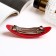 Halfish hair clip "rose" 9,5x2.7 cm, mix