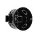 Installation box Luazon Lighting, 68x40 mm, IP20, for continuous walls, black
