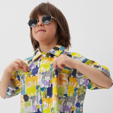 Board for the boy KAFTAN "Beasts", R.30 (98-104)
