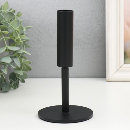 Summary metal per 1 candle "Simp" d = 2 cm black 9x16 cm-1