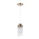 Bayerlux “Ginel” lamp LED 16W gold 8.5x8.5x22-130 cm