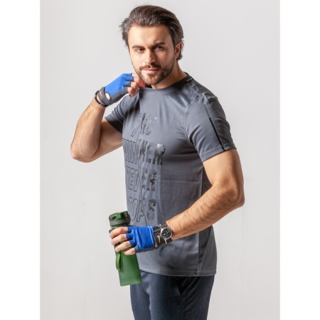 Sports T -shirt Male ISee, size 48, graphite color-8