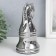 Souvenir Ceramics "Chess Figure. Horse" silver 20.5x10x10 cm