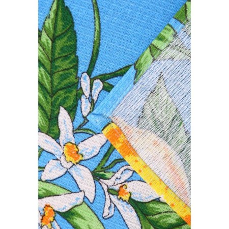 Waffle towel with a loop, color mix, size 33x50 cm-1
