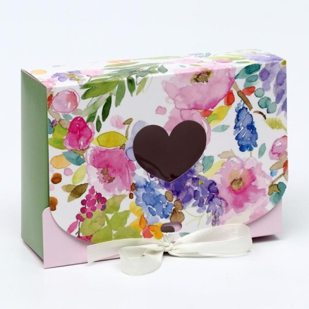 Gift box team with the window "Paradise", 16.5 x 11, 5 x 5 cm