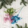 Decor shine "Carved leaflets" 20 cm, mix