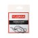 Offset hooks Yugana Wide Range Worm Big Eye, No. 4, 4 pcs.