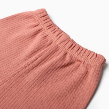 Kit for girls (longshit/pants), powder color, height 68 cm-4