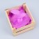 Filler of feathers for balls and gifts, light purple, 10-12 cm 8 g