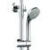 Bravat Opal R shower column with a bath mixer, swing pour (upper shower of round shape)