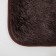 Bath and toilet rug “fluffy”, 50 × 80 cm, brown color