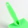 Pucoproding Plastic soft with rounded teeth, medium, 9 x 15.5 cm, green