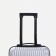 Small suitcase 20 ", lightning department, code castle, gray color