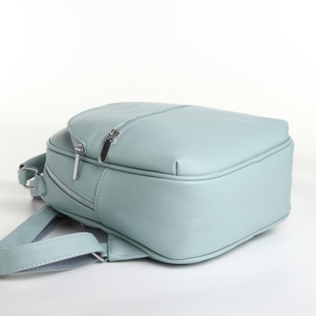 City backpack with lightning, blue color-2
