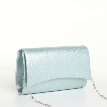 Women's bag on magnet, blue color-3