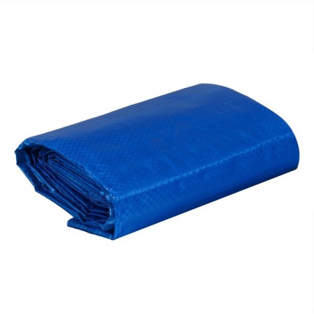 Protective tent, 5 × 3 m, density 180 g/m², UV, eyelets step 1 m, blue-13