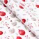 Packaging paper "red balls", gloss, bilateral, 80 g/m2, 70 x 100 cm