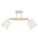 Closure Ceiling Tuscan 2HE27 40W white, tree