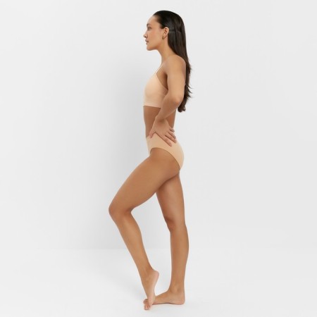 Female set (top, panties) beige color, size 42-44-1
