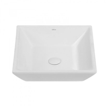 ABBER RECHTECK AC2214 sink, invoice, 420x420x115 mm, white-2