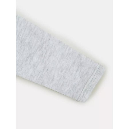 Body Kimono children with a long sleeve Rant Base, height 68 cm, color is light gray melange-2