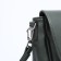 Richet bag on a magnet, outer pocket, long belt, green color