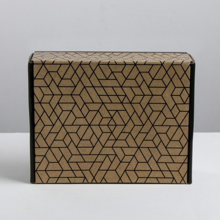 Gift folding box, packaging, “World in your hands”, 27 x 9 x 21 cm-3