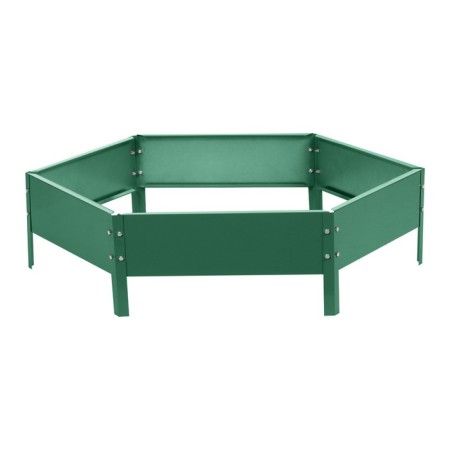 Glocked flowerbed, D = 80 cm, h = 15 cm, green, Greengo-8