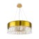 Suspension lamp Maytoni Mod313PL-06G, E14, 6x20 W, 500x500x1705 mm, gold