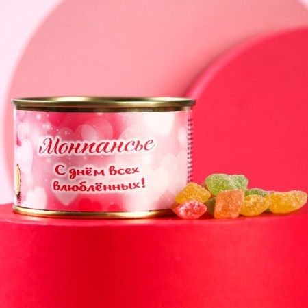 Monpensier "Bears", Caramel Lollice in a tin bank, 140 g-1