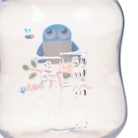 A bottle for feeding, a classic throat, 60 ml., From 3 months., Blue color-4