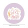 Girl Power, Round, Oxford, elastic band, size 120x120 cm, diameter 75-100 cm,