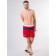 Male ISee shorts, size 48, red color, blue