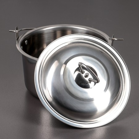 Stainless steel pot of "hiking", 2.5 l, d = 20 cm-3