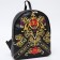 Open -leather backpack, 24 cm x 8 cm x 36 cm "beauty", Mickey Mouse