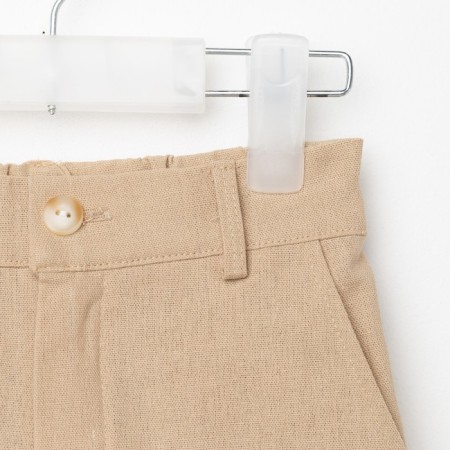 Children's shorts Minaku: Cotton Collection Beige Color, Height 128-5