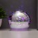Spinker "SLEAR SHEEL STAR" LED RGB from batteries (disco) 2haa chrome 10x10x10cm Risalux 95614