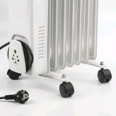 Sonnen DFS-07, oil heater, 1500 watts, 7 sections, 15 m², white-3