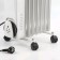 Sonnen DFS-07, oil heater, 1500 watts, 7 sections, 15 m², white