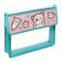 A5 notebook folder (230 x 190 x 50 mm), with Velcro valve, plastic/textiles, calligrata, "cats"