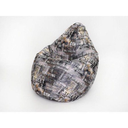 Mear-bag “Great”, size 135x90 cm, print central vichen, velor