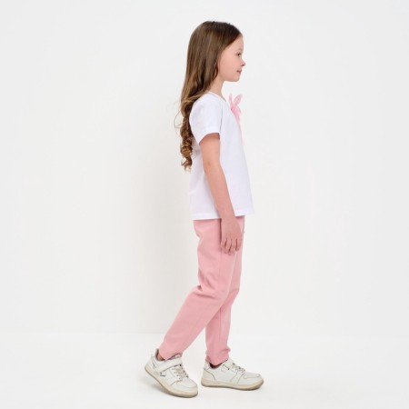 T-shirt Children's KAFTAN "Bow", r.28 (86-92 cm), white-2