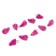 Cargo bullet-excentric stained collapsible Yaman 10 pcs., 6 g, purple