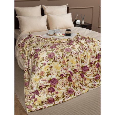 Texrepublic blanket, size 180x200 cm, milk color-8