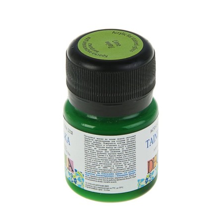 Glass paint stained glass decol, 20 ml, lime, 4226734-1