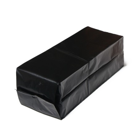 Package for seedlings, 10 l, 14 × 45 cm, polyethylene 120 μm thick, with perforation, black, Greengo-1