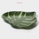Glass Serving shares "Monster", 21 × 21 cm, green color
