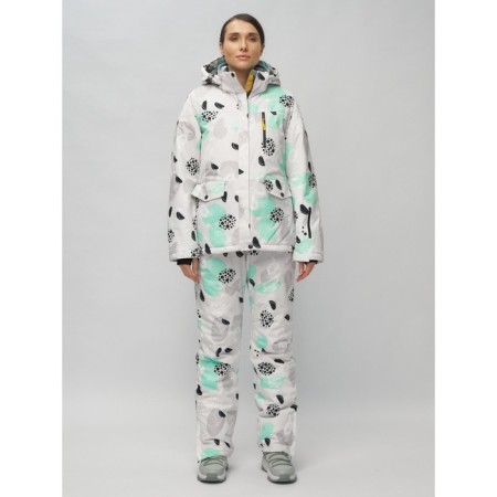Ski suit female, size 44, gray color