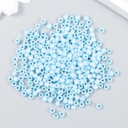 Beads "Zlatka" 08/0, 3 mm, 10 g 0123 Blue-1