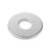 Washer Tundra, body, enlarged, DIN 9021, galvanized, M14, 1 kg